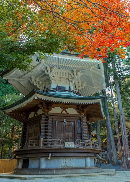 Rokkaku Kyozo at Danjo Garan Temple in Koyasan area in Wakayama, Japan — Stock Photo, Image