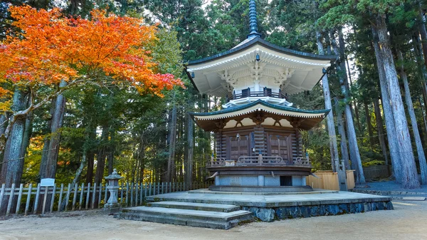 Rokkaku Kyozo no Templo Danjo Garan na área de Koyasan em Wakayama, Japão — Fotografia de Stock