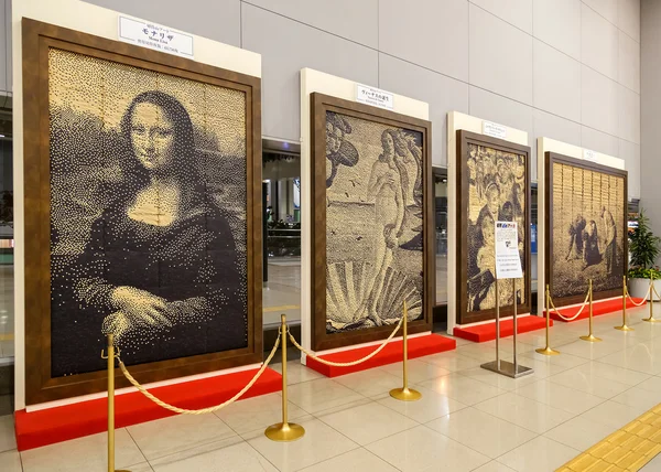 Reprodução de pintura famosa em Osaka — Fotografia de Stock