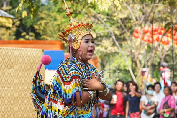 Κουλτούρα της Ταϊλάνδης Φεστιβάλ στην Μπανγκόκ — Φωτογραφία Αρχείου