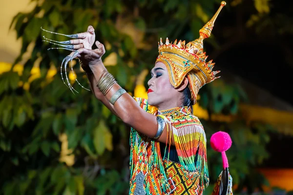 Κουλτούρα της Ταϊλάνδης Φεστιβάλ στην Μπανγκόκ, Ταϊλάνδη — Φωτογραφία Αρχείου