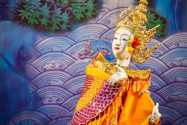 Thailändisches traditionelles Puppenspiel — Stockfoto