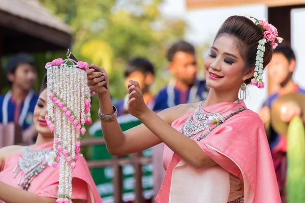 Thailändsk traditionell kulturfestival — Stockfoto