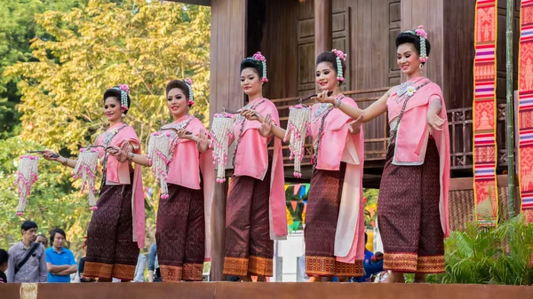 Thailändsk traditionell kulturfestival — Stockfoto