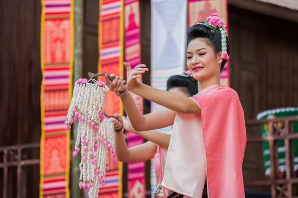 Songkran festival v Bangkoku — Stock fotografie