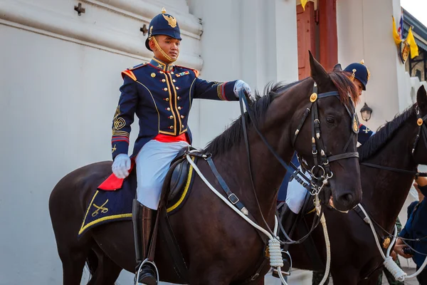 Thai Royal Horse Guards — Stock Photo, Image
