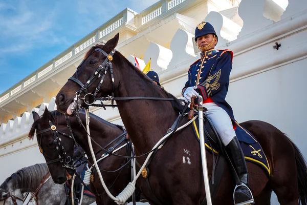 Thai Royal Horse Guards — Stock Photo, Image