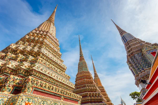 Wat Pho (Templo Pho) en Bangkok, Tailandia —  Fotos de Stock