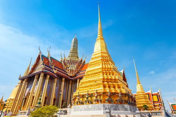 Wat Phra Kaew - de tempel van de Smaragdgroene Boeddha in Bangkok Thailand — Stockfoto