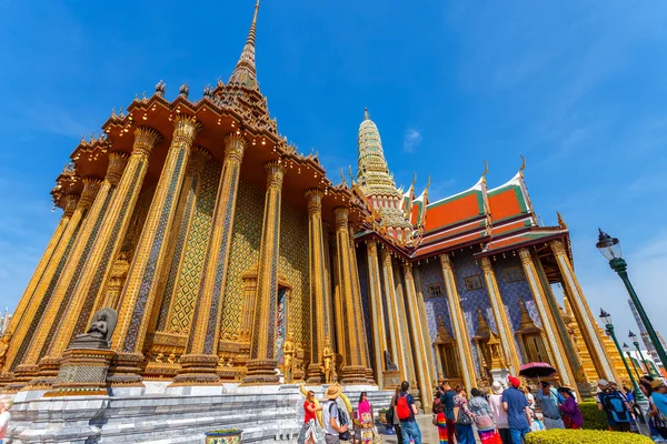 Wat Phra Kaew - Der Tempel des smaragdgrünen Buddha in Bangkok, Thailand — Stockfoto