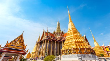 Wat Phra Kaew - Tapınağı Emerald Buda Bangkok Tayland