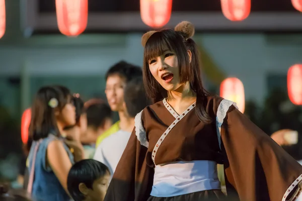 Bon-Odori Festival in Bangkok Thailand — Stock Photo, Image