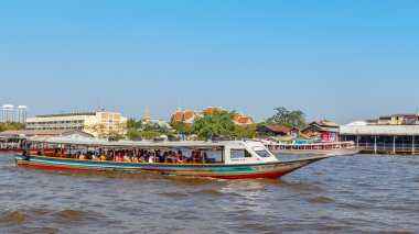 Banliyö tekne Bangkok Tayland