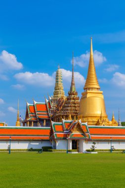 Wat Phra Kaew - Tapınağı Emerald Buda Bangkok Tayland
