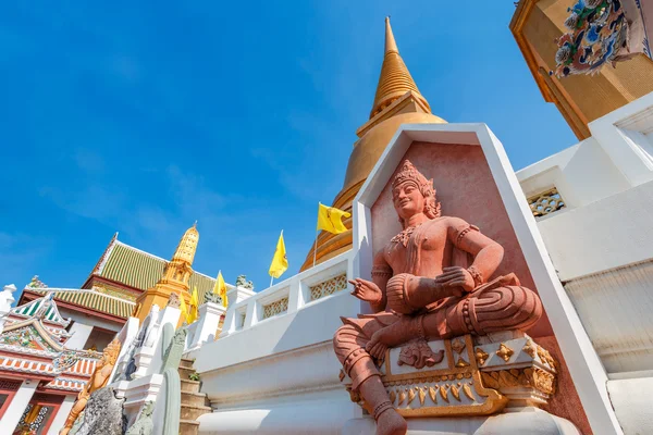 Wat Bovorn (Bowon) Nivet Viharn Bangkok, Tayland müzik Tanrısı — Stok fotoğraf