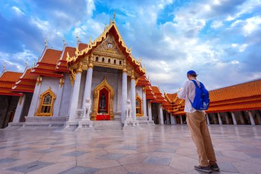 Mermer Tapınak, Wat Benchamabopit Dusitvanaram Bangkok, Tayland