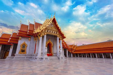 Mermer Tapınak, Wat Benchamabopit Dusitvanaram Bangkok, Tayland