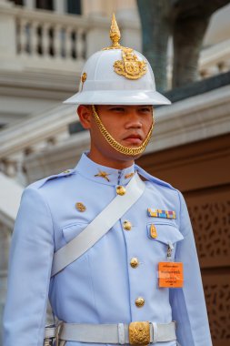 Grand Palace Bangkok Tayland Kraliyet Muhafızı