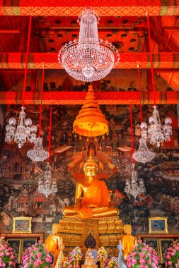 Wat Arun - Bangkok, Tayland şafak Tapınağı Buda heykeli