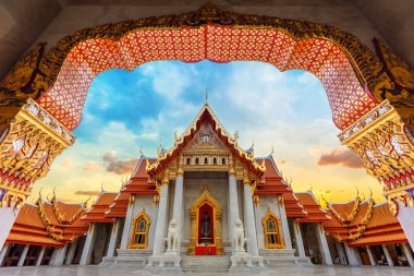 Mermer Tapınak, Wat Benchamabopit Dusitvanaram Bangkok, Tayland