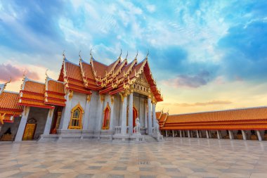 Mermer Tapınak, Wat Benchamabopit Dusitvanaram Bangkok, Tayland