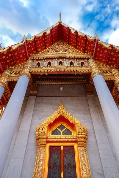Mermer Tapınak, Wat Benchamabopit Dusitvanaram Bangkok, Tayland — Stok fotoğraf