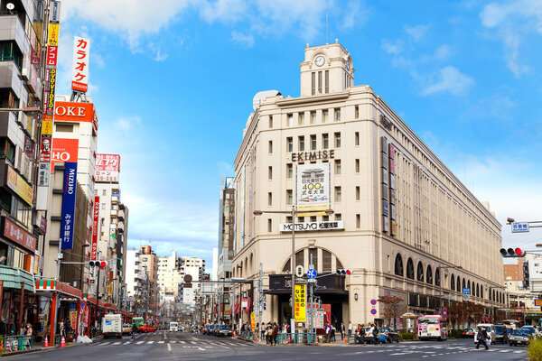 Asakusa Station in Tokyo, Japan