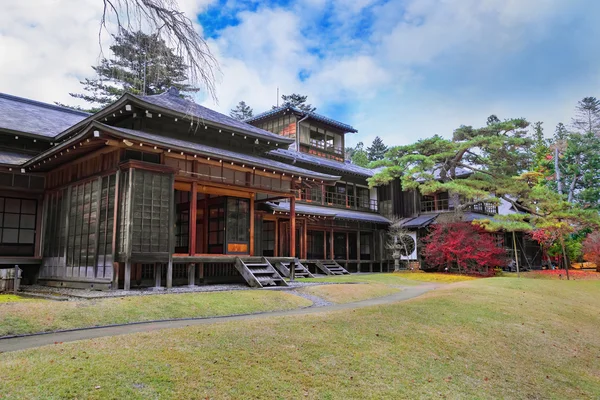 Tamozawa Imperial Villa w Nikko, Tochigi Prefektura, Japonii — Zdjęcie stockowe