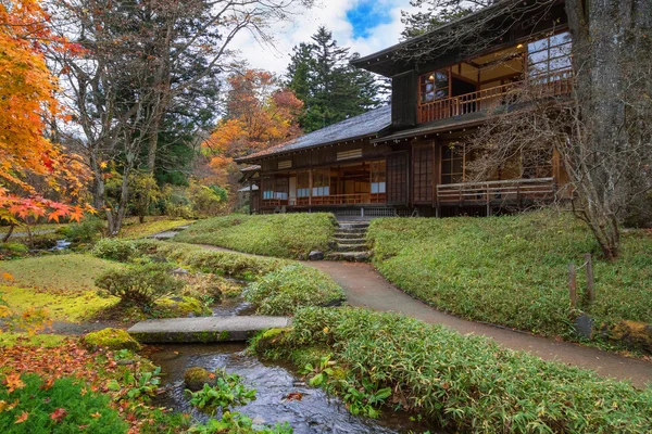 日本栃木県日光市の田母沢御用邸御用邸 — ストック写真