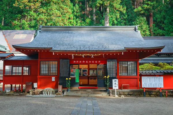 Santuario Nikko Futarasan a Nikko, Tochigi, Giappone — Foto Stock