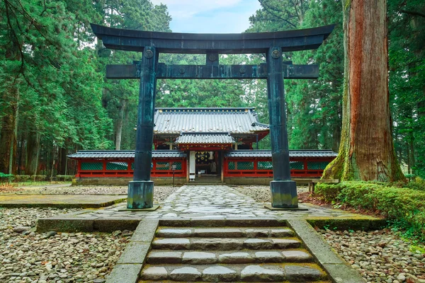 Okariden-日航，日本栃木县日光世界遗产地点临时神社 — 图库照片