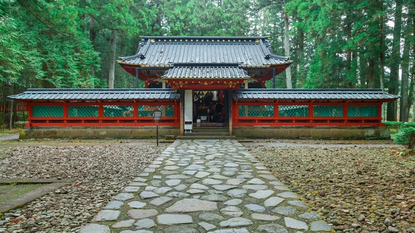 Okariden - tijdelijke heiligdom op Nikko World Heritage Site in Nikko, Tochigi, Japan — Stockfoto