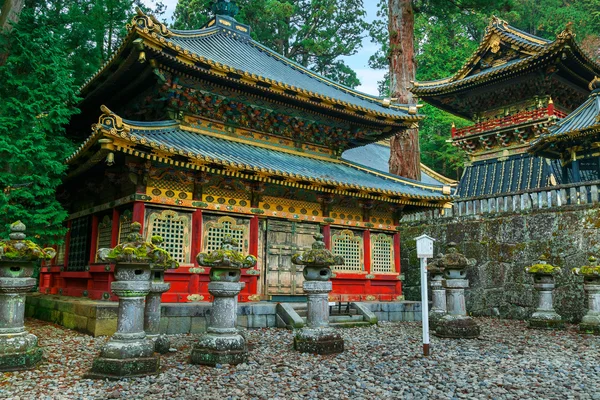 Santuário de Nikko Toshogu em Nikko, Tochigi, Japão — Fotografia de Stock