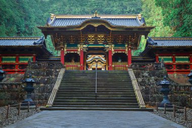 Yashamon kapıda Taiyuinbyo - Shogun Tokugawa Iemitsu Nikko, Japonya'nın Türbesi