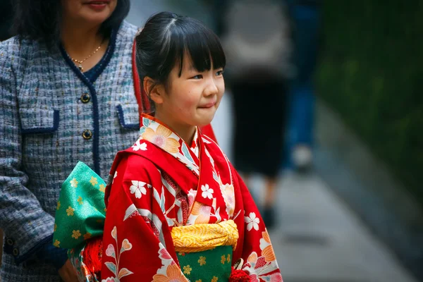 Rite traditionnel japonais de passage — Photo