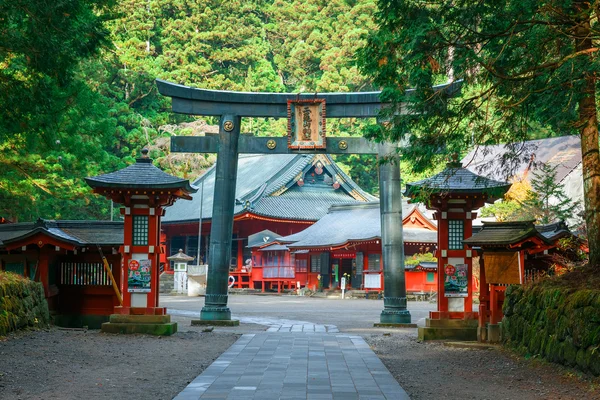 Santuário Nikko Futarasan em Nikko, Tochigi, Japão — Fotografia de Stock