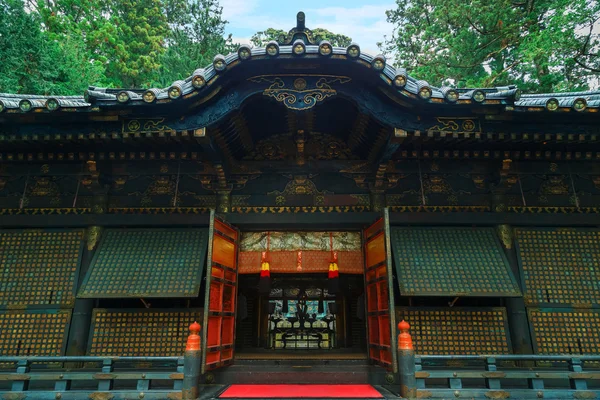 La tomba di Tokugawa Ieyasuat Nikko Tosho-gu il sacrario in Nikko, Giappone — Foto Stock