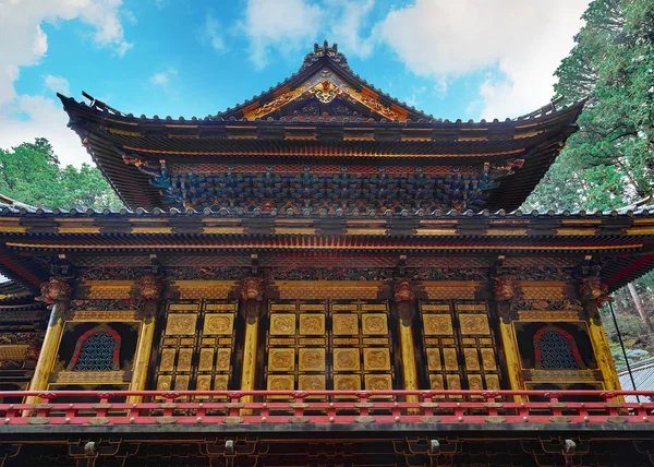 Taiyuinbyo - o Mausoléu de Shogun Tokugawa Iemitsu em Nikko, Japão — Fotografia de Stock