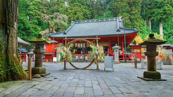 Santuário Nikko Futarasan em Nikko, Tochigi, Japão — Fotografia de Stock