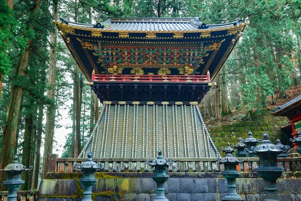 Torre del tamburo (Koro) a Taiyuinbyo - il Mausoleo dello Shogun Tokugawa Iemitsu a Nikko, Giappone — Foto Stock