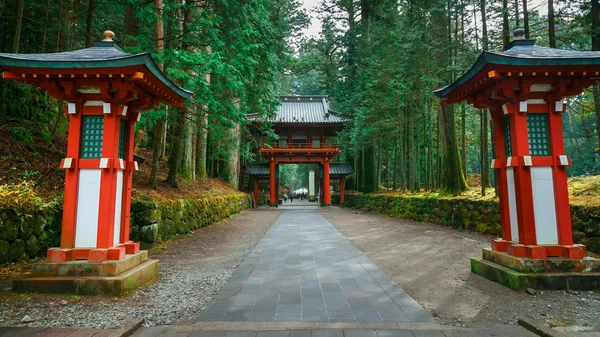 Nikko Futarasan heiligdom in Nikko, Tochigi, Japan — Stockfoto