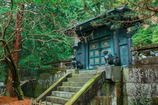 La tomba di Tokugawa Ieyasu nel santuario Tosho-gu a Nikko, Giappone — Foto Stock