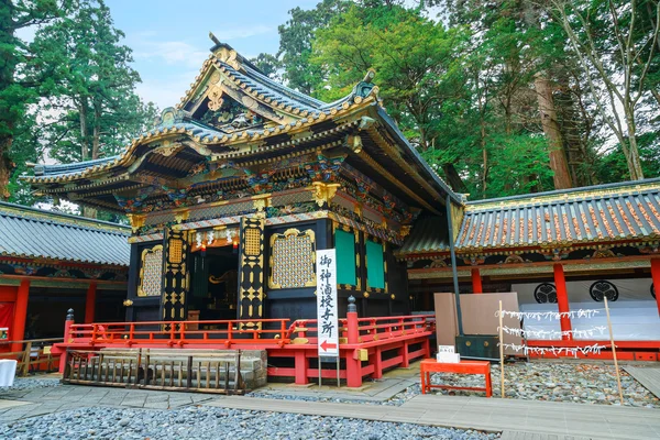 Santuário de Nikko Toshogu em Nikko, Tochigi, Japão — Fotografia de Stock