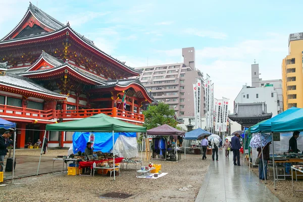 Mercato delle pulci Osu Kannon a Nagoya, Giappone — Foto Stock
