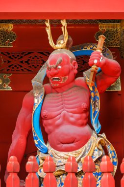 Nio - Taiyuinbyo - Shogun Tokugawa Iemitsu Nikko, Japonya'nın Türbesi Nio-mon kapısı, hayırsever Kings