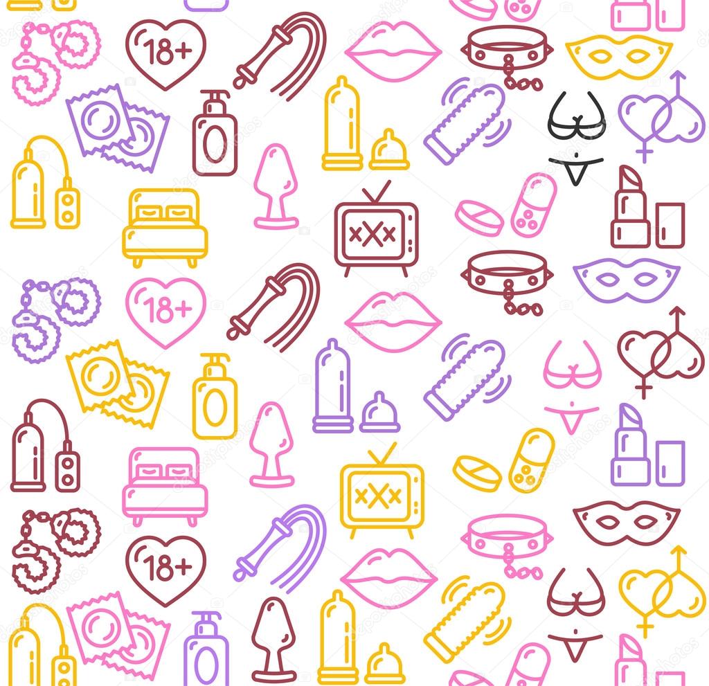 Intim Or Sex Shop Background Vector Stock Vector Image By ©mouse Md