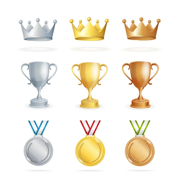 Awards Set. Vector — Stock Vector