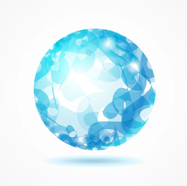 Аннотация Sphere Blue. Вектор — стоковый вектор