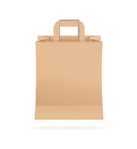 Kağıt çanta Eco Satılık. Vektör — Stok Vektör