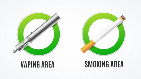 Реалістична концепція 3d паріння та куріння. Векторні — стоковий вектор